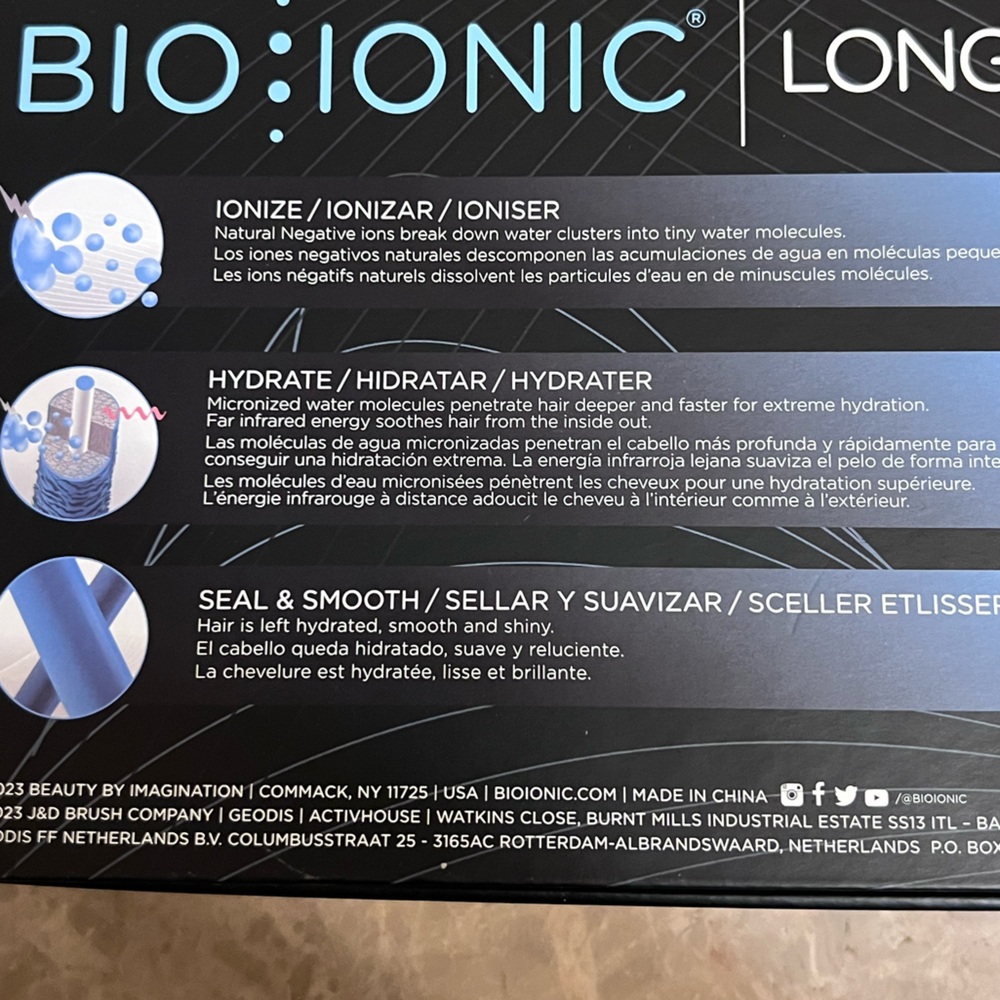 Bio Ionic Long Barrel Styler Curling Iron - Picture 8 of 13